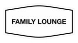 Signs ByLITA Fancy Family Lounge Sign