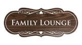Signs ByLITA Designer Family Lounge Sign