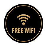 Signs ByLITA Circle Free WiFi Sign