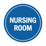 Signs ByLITA Circle Nursing Room Sign
