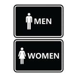 Signs ByLITA Classic Framed Men Women Sign Set