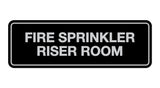 Signs ByLITA Standard Fire Sprinkler Riser Room Sign