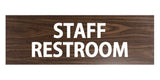 Signs ByLITA Basic Staff Restroom