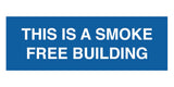 Signs ByLITA Basic This is A Smoke Free Building Sign