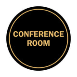 Signs ByLITA Circle Conference Room Sign