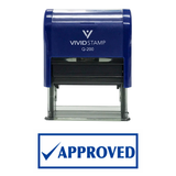 Approved W/Check Office Self-Inking Office Rubber Stamp