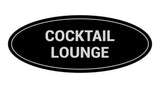 Signs ByLITA Oval Cocktail Lounge Sign