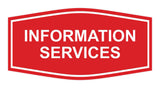 Signs ByLITA Fancy Information Services Sign