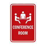 Portrait Round Conference Room Sign