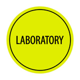 Signs ByLITA Circle Laboratory Sign