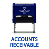 ACCOUNTS RECEIVABLE Self Inking Rubber Stamp