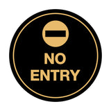 Signs ByLITA Circle No Entry Sign