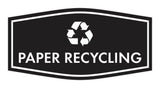 Fancy Paper Recycling Wall or Door Sign