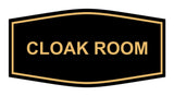 Signs ByLITA Fancy Cloak Room Sign
