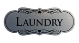 Designer Laundry Sign