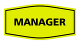 Fancy Manager Sign