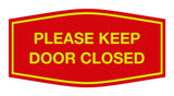 Signs ByLITA Fancy Please Keep Door Closed Sign