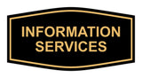 Signs ByLITA Fancy Information Services Sign