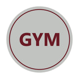 Signs ByLITA Circle Gym Sign