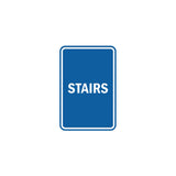 Signs ByLITA Portrait Round Stairs Sign