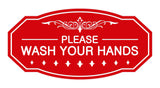 Victorian Please Wash Your Hands Sign