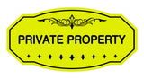 Victorian Private Property Sign
