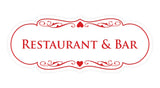 Signs ByLITA Designer Restaurant & Bar Sign