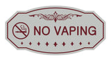 Victorian No Vaping Sign