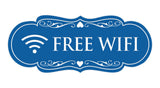 Signs ByLITA Designer Free Wifi Sign