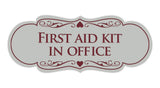 Signs ByLITA Designer First Aid Kit In Office Sign