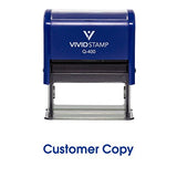 Customer Copy Self Inking Rubber Stamp