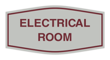 Fancy Electrical Room Sign