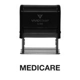 Medicare Self Inking Rubber Stamp