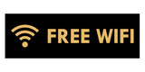 Signs ByLITA Basic Free Wifi Sign