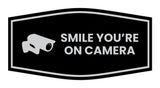 Fancy Smile You're On Camera Wall or Door Sign