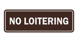 Signs ByLITA Standard No Loitering Sign