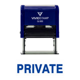 Private Self Inking Rubber Stamp