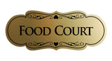 Signs ByLITA Designer Food Court Sign