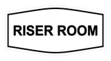 Signs ByLITA Fancy Riser Room Sign