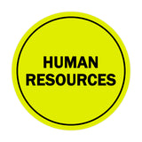Signs ByLITA Circle Human Resources Sign
