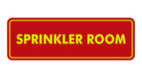 Signs ByLITA Standard Sprinkler Room Sign