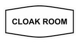 Signs ByLITA Fancy Cloak Room Sign