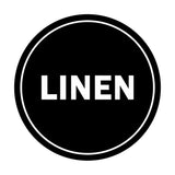 Signs ByLITA Circle Linen Sign
