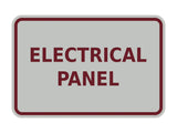 Signs ByLITA Classic Framed Electrical Panel Sign