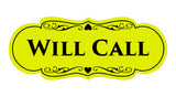 Signs ByLITA Designer Will Call Sign