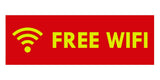 Signs ByLITA Basic Free Wifi Sign