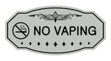 Victorian No Vaping Sign