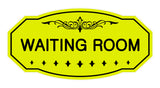 Victorian Waiting Room Sign