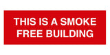 Signs ByLITA Basic This is A Smoke Free Building Sign