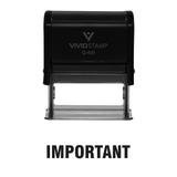 IMPORTANT Self Inking Rubber Stamp